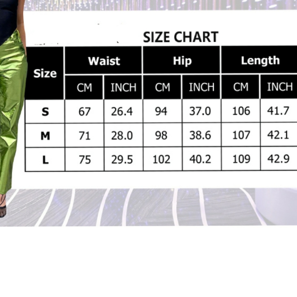 🆕⭐Pink metallic vegan leather pants - Picture 15 of 16